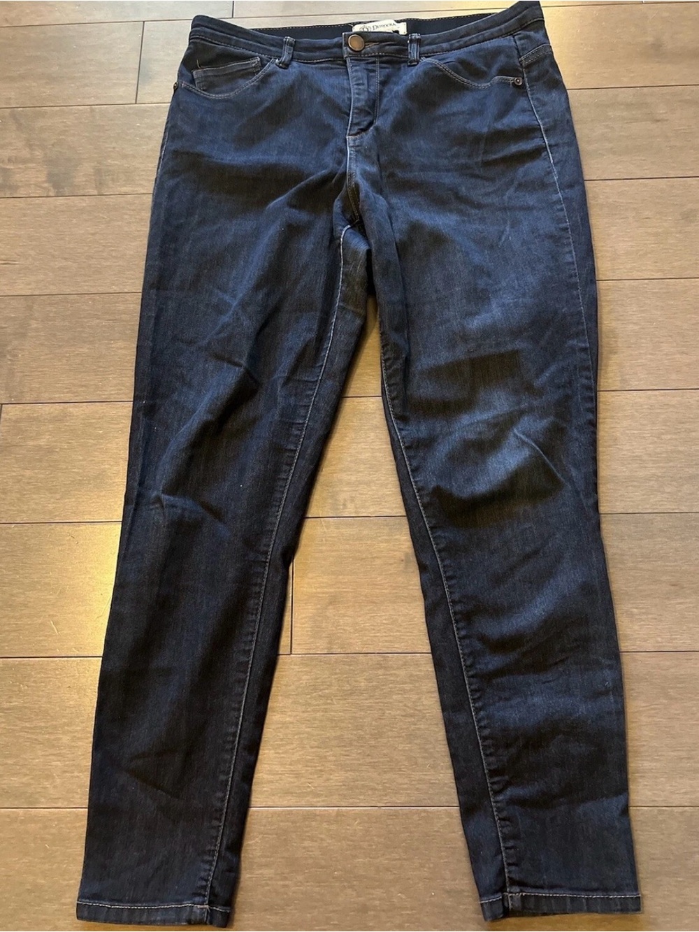 Democracy Jeans Woman AB Technology Dark Wash Size 10